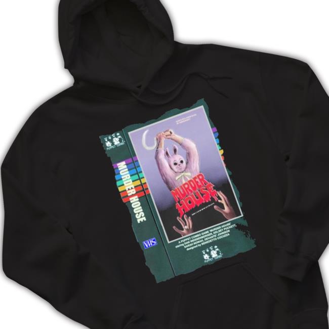 Murder House Vhs A Puppet Combo Game Murder House Staring Dan Weissenberger Kelsey Puckett Sarah Nowak Devante Johnson Benedetto Cocuzza Long Sleeve T Shirt
