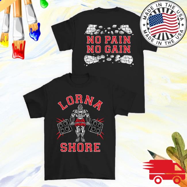Official Lorna Shore Store Merch Lorna Shore No Pain No Gain Unisex Sweatshirt Lornashorestore Shop