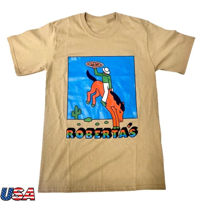Official Roberta's Pizza Merch Pizza Cowboy Tee