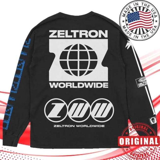 Loma Vista Recordings Merch Total Defense Zeltron Worldwide Longsleeve Sweatshirt