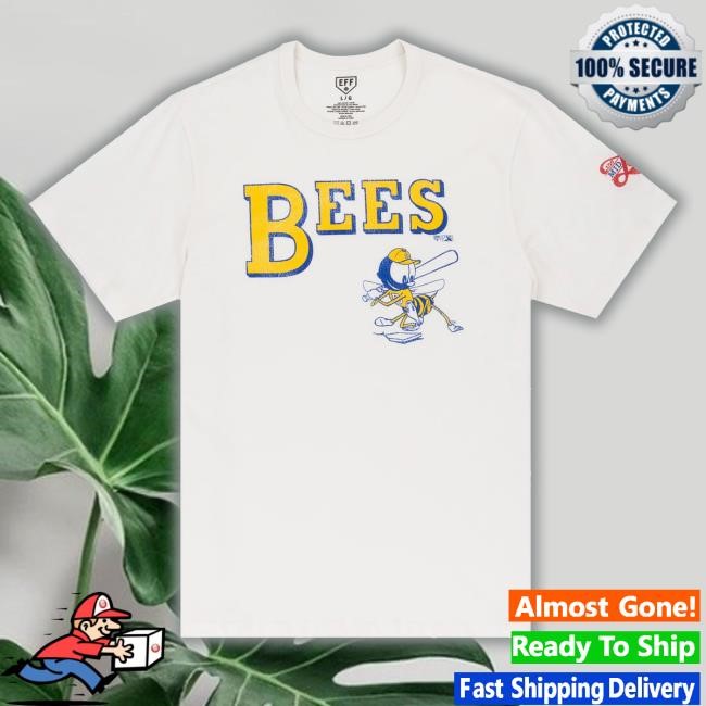 Official Ebbets Merch Burlington Bees Eff Milb Vintage Sweater