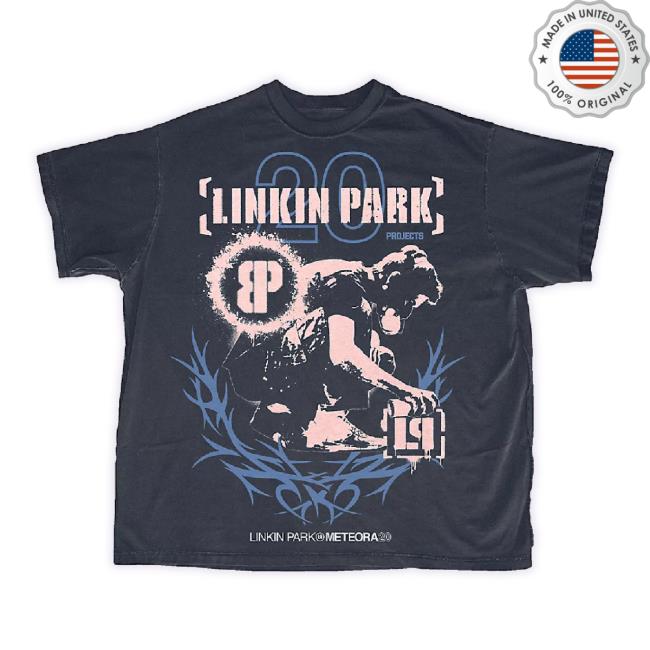 Original Zumiez Merch Store Brooklyn Projects X Linkin Park Meteora Navy T-Shirt Zumiez Shop