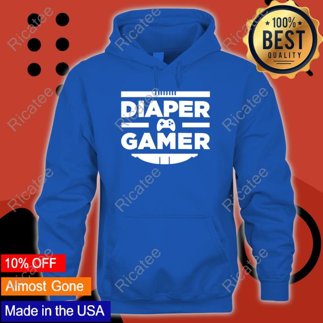 Pretendagain Merch Diaper Gamer shirt