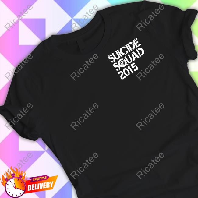 David Ayer Wearing Suicide Squad 2015 T-Shirt