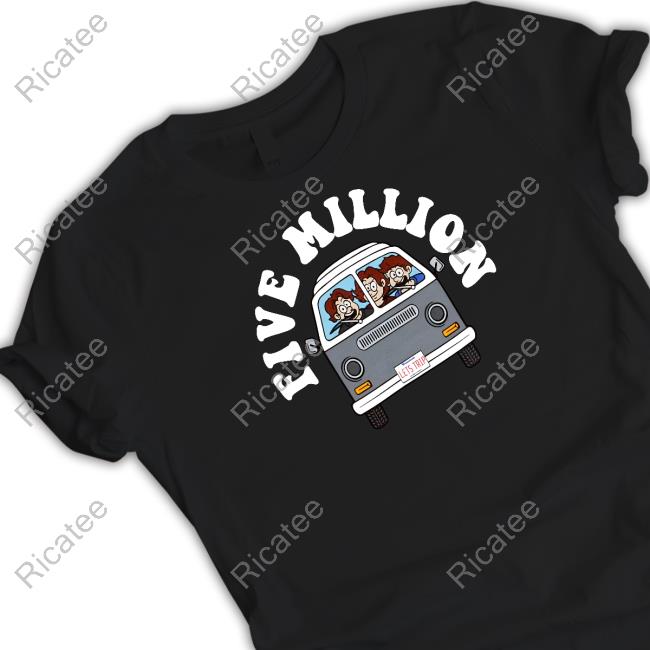 Let's Trip 5 Million Arch Tee Shirt Sturnioloclothing Store