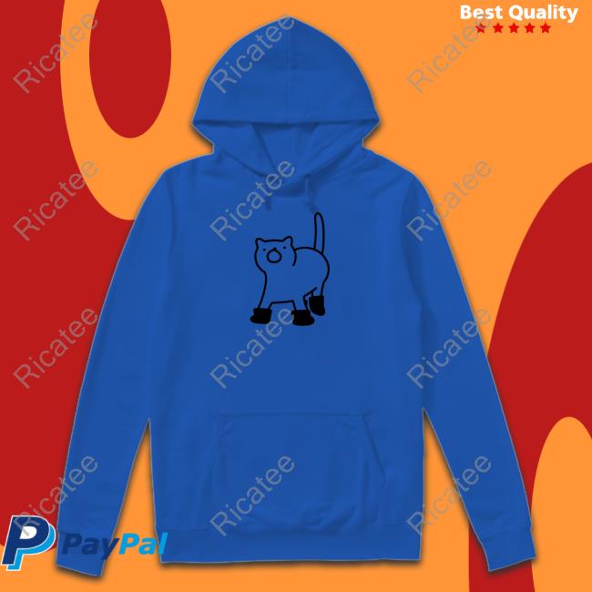 Puss In Boots Sweatshirt Poorly Drawn Cats Poorlycatdraw Puss In Boots Tee