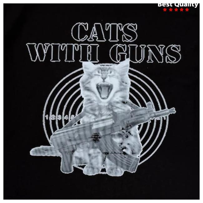 Grimykids Merch Cats With Guns Sweater