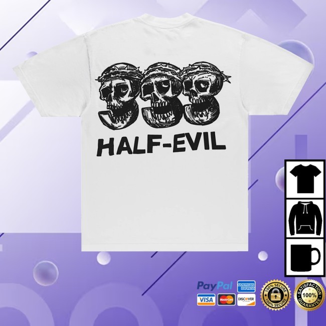 Half Evil Merch Store Vameee Logo T-Shirt, Hoodie, Tank Top, Sweater And Long Sleeve T-Shirt Half Evil Vameee Logo Long Sleeve Shirt