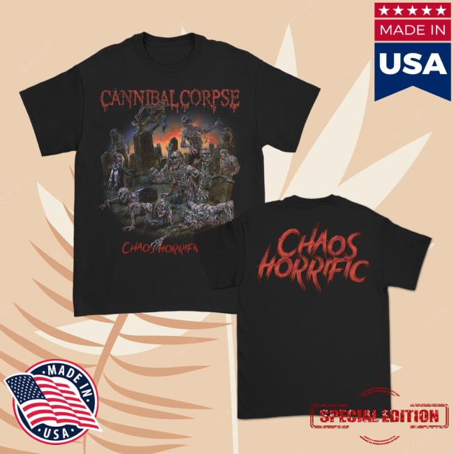 Trending Cannibal Corpse Merch Store Chaos Horrific Alternate Classic Shirt (Black) Cannibalcorpse Shop