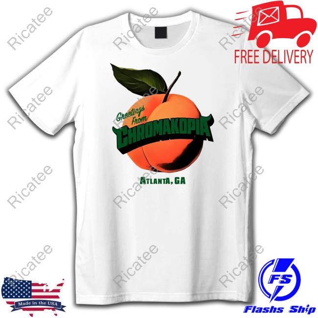 Golf Wang Store Greetings From Chromakopia Atlanta, Ga Shirts