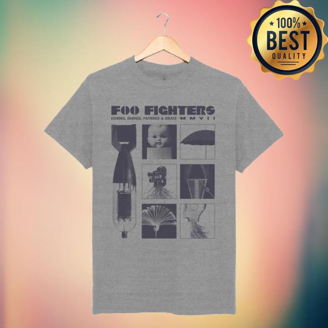 Original Foo Fighters Merch Store Echoes, Silence, Patience & Grace New Shirt Foofighters Shop