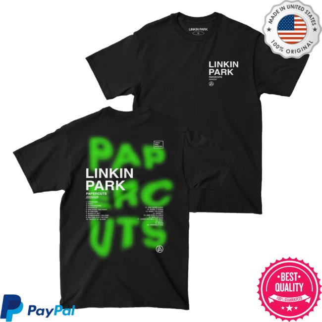 Original Papercuts Blur Black Sweater Linkin Park Store Shop