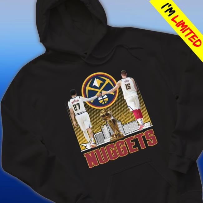 Denver Nuggets Murray Vs Jokic Skylines 2023 Signatures shirt