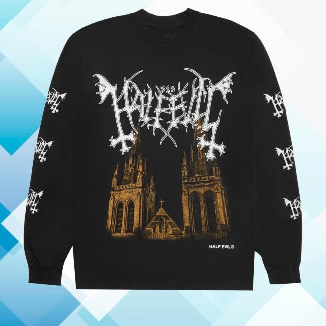 Halfevilco Merch Store Shop Cath3dral Sweater Halfevilco Merch Cath3dral Sweater