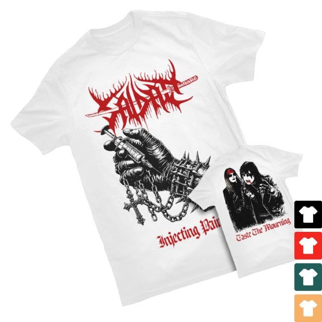 Trending Holy Mountain Printing Merch Saidan Injecting Pain Long Sleeve T Shirt