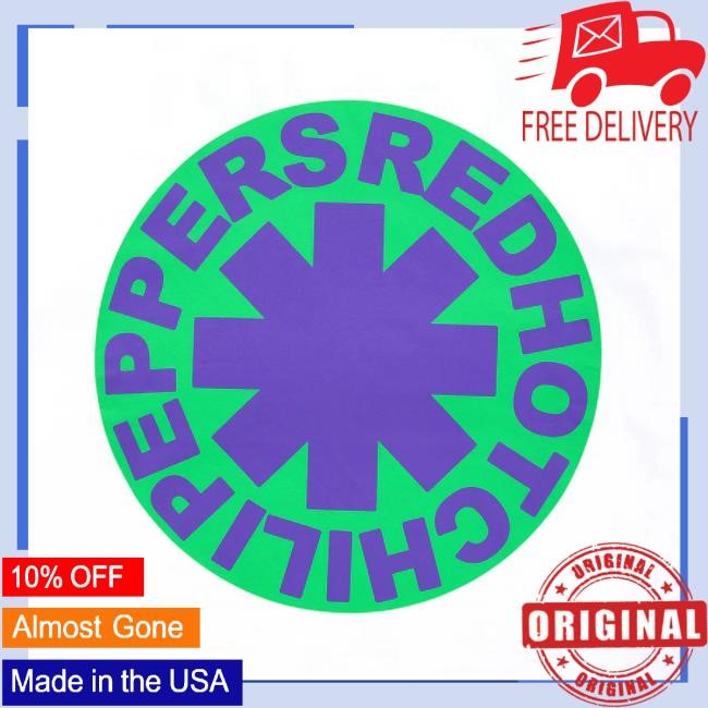 Trending Red Hot Chili Peppers Classic Tour Tee 2024 - Green Purple Shirts