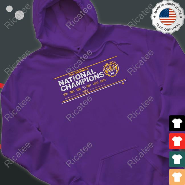 Lsu Baseball National Champions Sign Sweatshirt