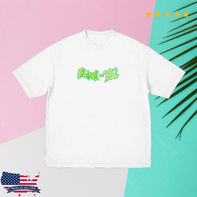 Blink 182 One More Time Smiley Sketch New Shirt Blink 182 Merch