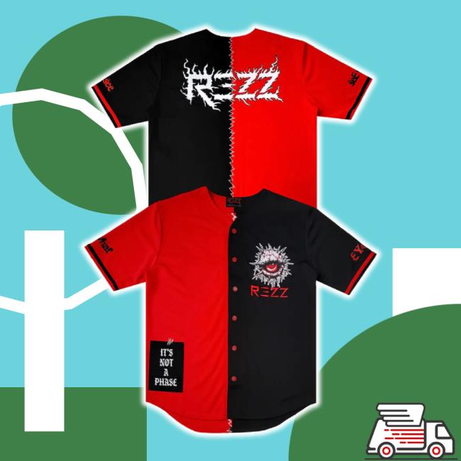 Trending Rezz Official Shop Rezz - See What Eye See - Two Tone Baseball Jersey Unisex Sweatshirt Rezz Merch Store