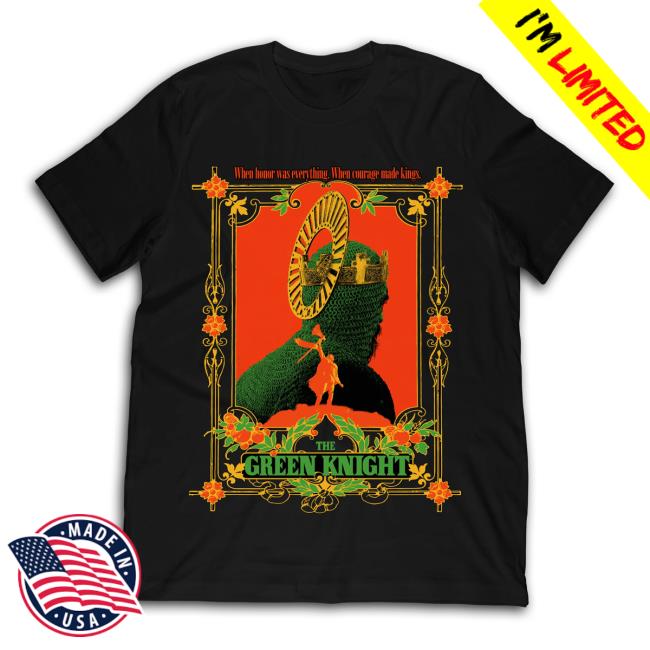 Official Studiohouse Designs The Green Knight Tee Shirt
