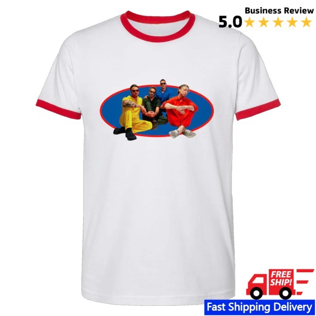 Official All Time Low Store Merch Everyone's Talking Ringer Shirt