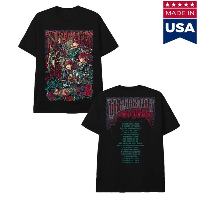 Trending Babymetal Merch Store Metal March Crewneck Sweatshirt