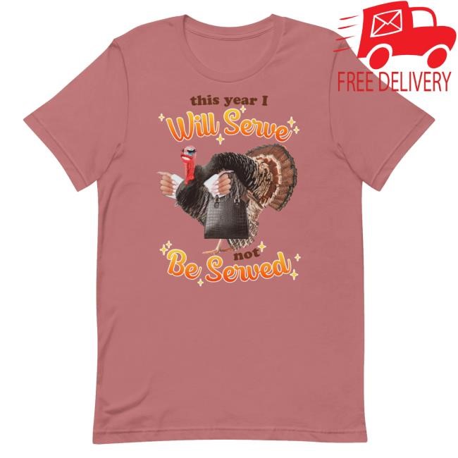 Official Gotfunnymerch Shop I Will Serve Not Be Served Unisex Hoodie