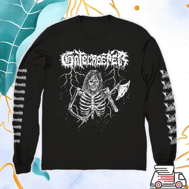 Official Evilgreed Merch Store Gatecreeper "Skull Reaper" Hoodie Evilgreed Shop