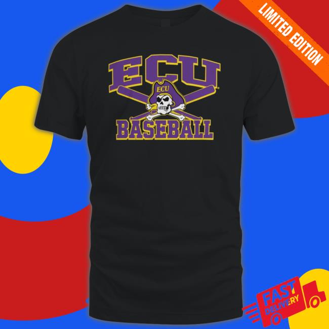 East Carolina Pirates Baseball Bats Shirt
