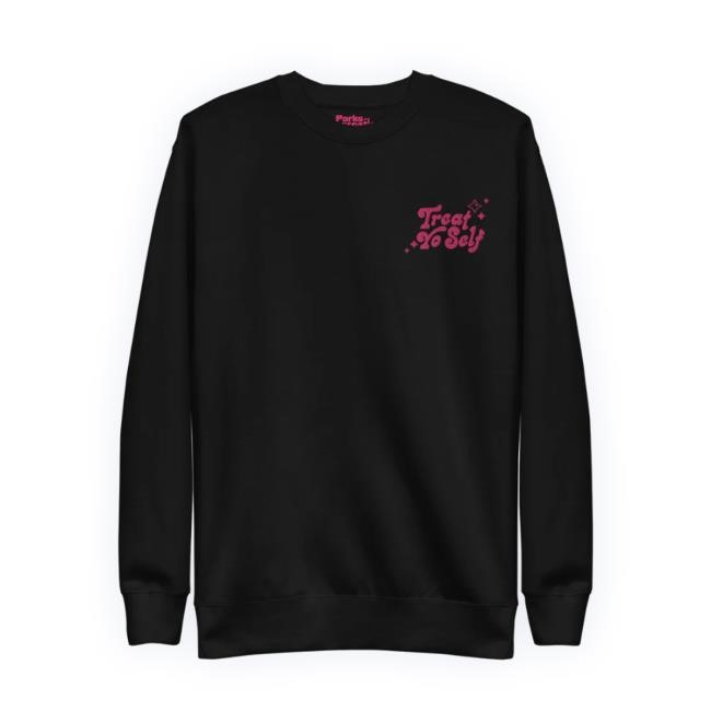 Official Parks And Recreation Treat Yo Self Embroidered t-shirt, hoodie, tank top, sweater and long sleeve t-shirt