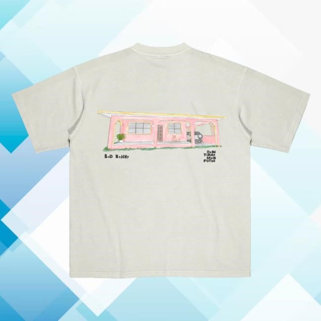 Bad Bunny Official Merch Debi Tirar Mas Fotos La Casita Classic Shirt Bad Bunny Official Merch Debi Tirar Mas Fotos La Casita Short Sleeve Tee