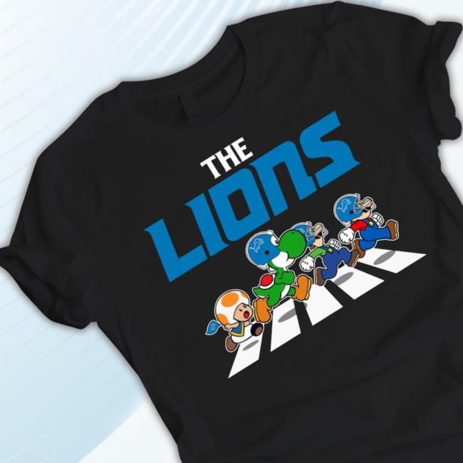 Mario The Detroit Lions Game Football Funny Gift Shirt Mario The Detroit Lions Game Football Funny Gift Shirt