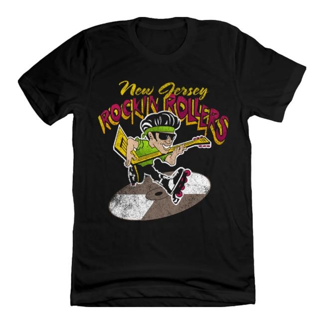 Oldschoolshirts Merch Shop New Jersey Rockin' Rollers T-Shirt