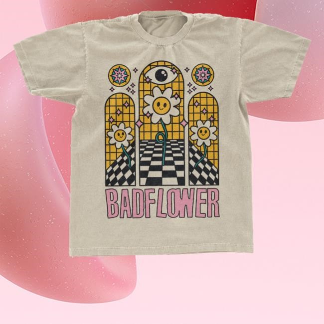 Badflower Store Merch 2024 No Place Like Home Tour Eyeball Wall Shirts