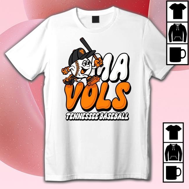 Volshop Tennessee Baseball Omavols Cartoon Shirt