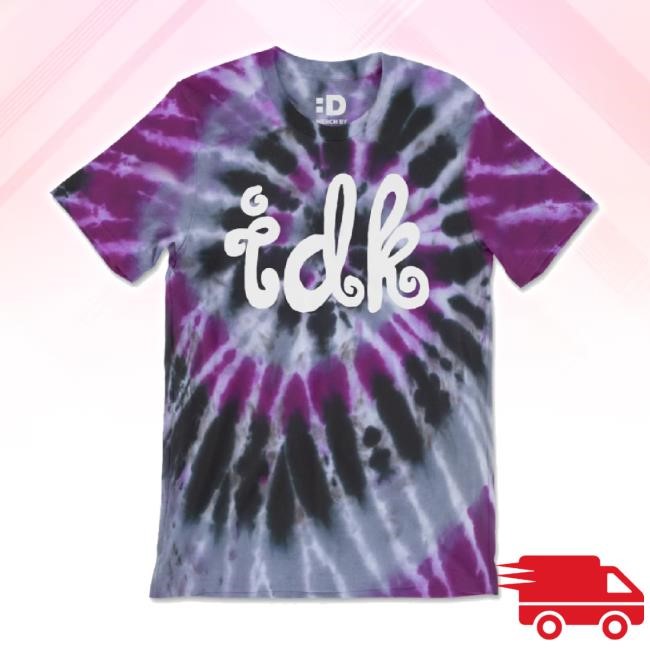 Original Kristen Applebees Idk Tie-Dye Shirts Dropout Shop Merch Store