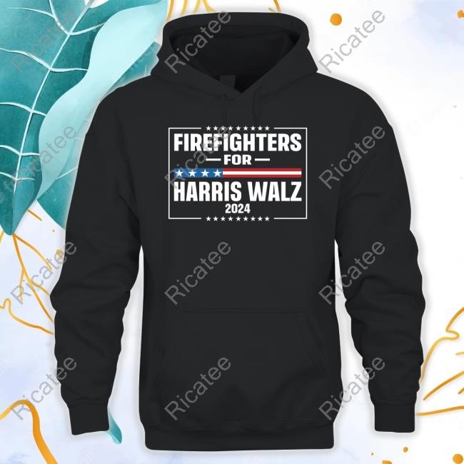 Firefighters For Harris Walz 2024 T-Shirt