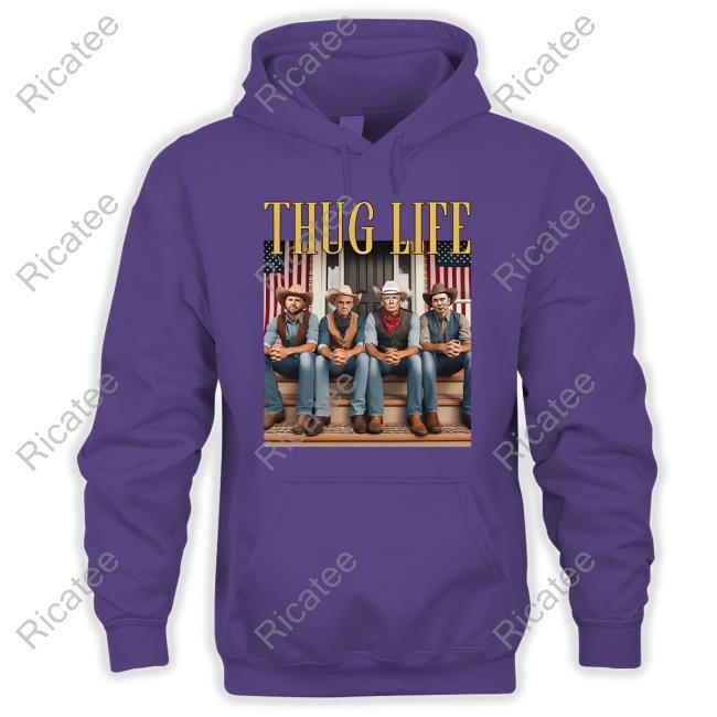 Thug Life Team Trump Vance Elon Kennedy T-Shirt