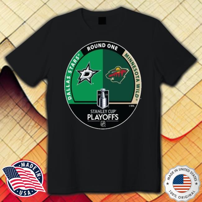 2023 Round One Dallas Stars Vs Minnesota Wild Stanley Cup Playoffs shirt