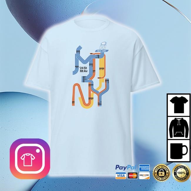Official Majorleaguecricket Store Mi Ny - Next Stop Mi Ny T-Shirt - Light Blue t-shirt, hoodie, tank top, sweater and long sleeve t-shirt Majorleaguecricket Merch Shop