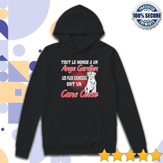 Official Dog Tout Le Monde A Un Ange Gardien Les Plus Chanceux Ont Un Cane Corso Crewneck Sweatshirt
