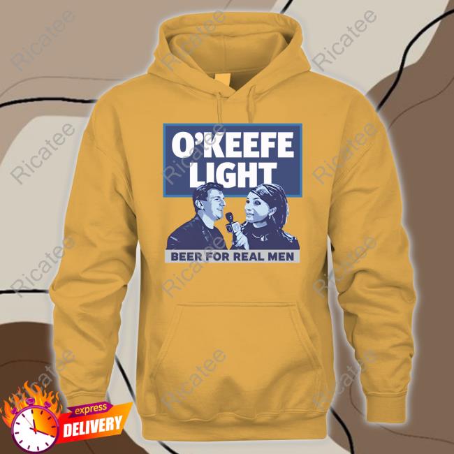 O'keefe Media Group Light Beer For Real Men Hoodied Sweatshirt James O'keefe O'keefe Media Group Light Beer For Real Men Tee Shirt