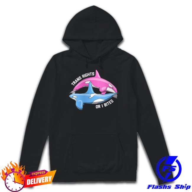 Official Trans Rights Or I Bites Orcas Cap Shirt