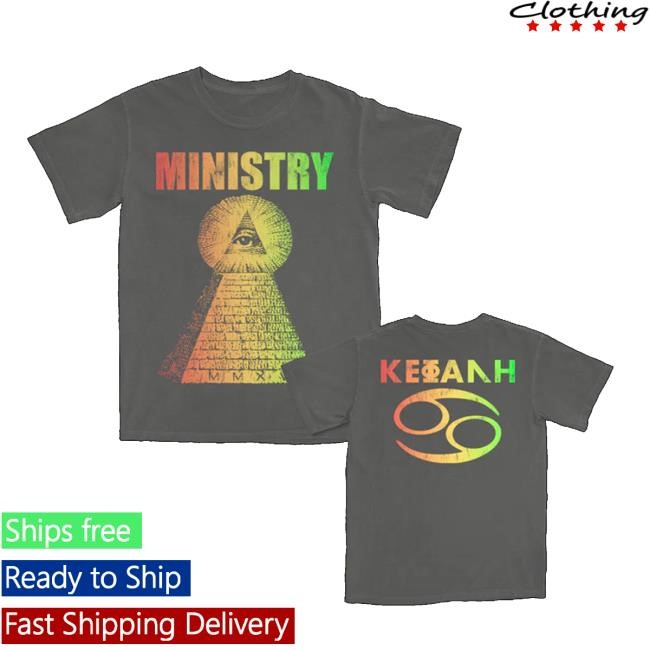 Ministry Official Store Pyramid Fade Shirts