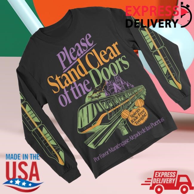 Official Please Stand Clear New Shirt