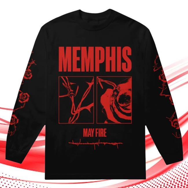 Trending Merchnow Merch Rose Black Crewneck Sweatshirt