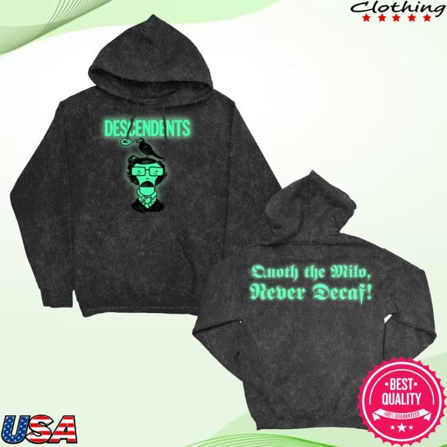 Official Descendents Merch Quoth The Milo Glow In The Dark Pullover t-shirt, hoodie, tank top, sweater and long sleeve t-shirt