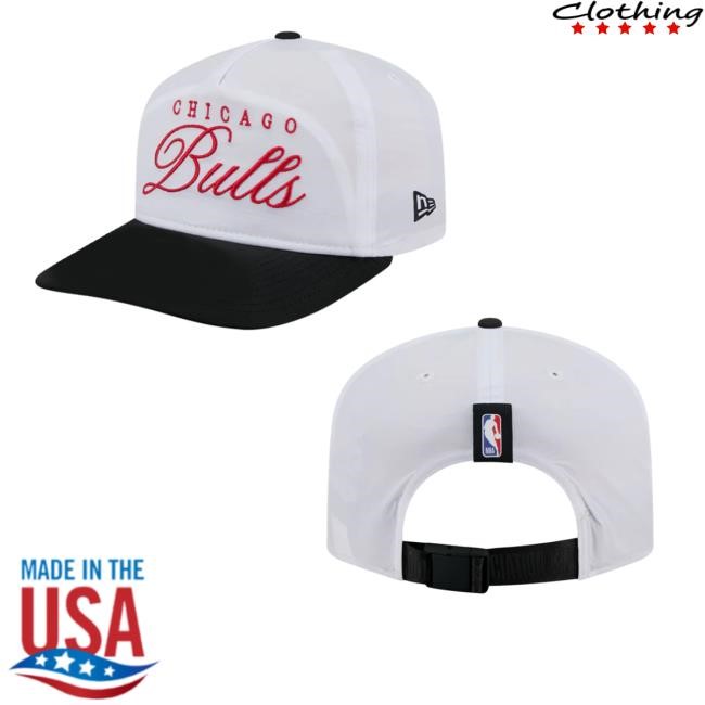 Chicago Bulls Merch Store Chicago Bulls New Era 2025 Draft Golfer Hat
