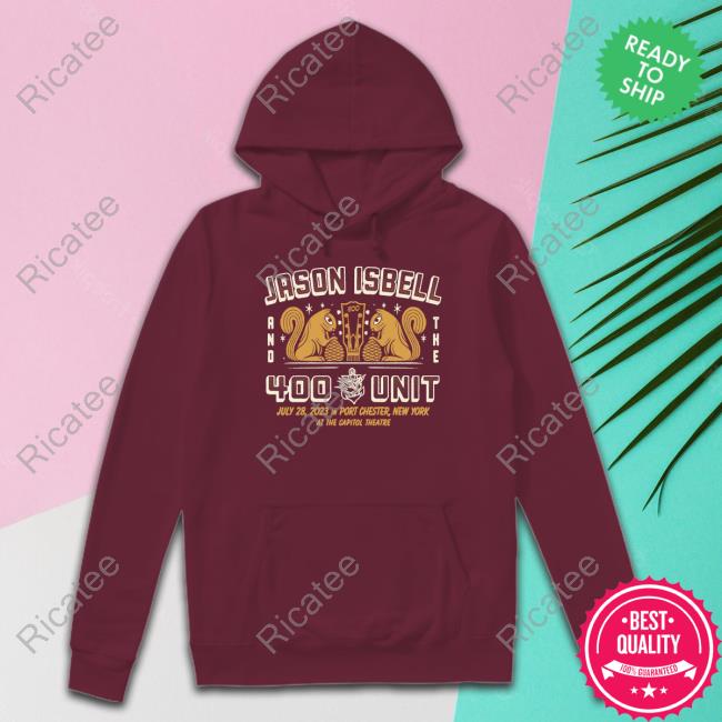 Jason Isbell And The 400 Unit The Capitol Theatre Sweatshirt Jason Isbell And The 400 Unit July 28 2023 In Port Chester New York At The Capitol Theatre Long Sleeve Tee