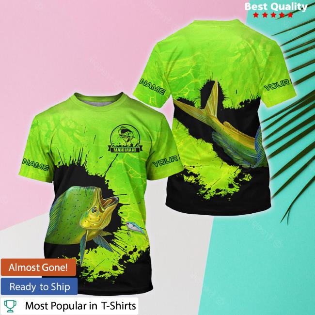 Official Personalized Mahi Mahi Fishing Performance Shirts Dorado Fishing Jerseys